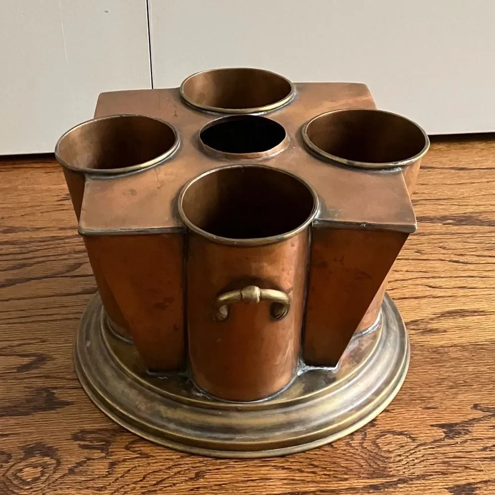 Vintage Copper Wine Cooler